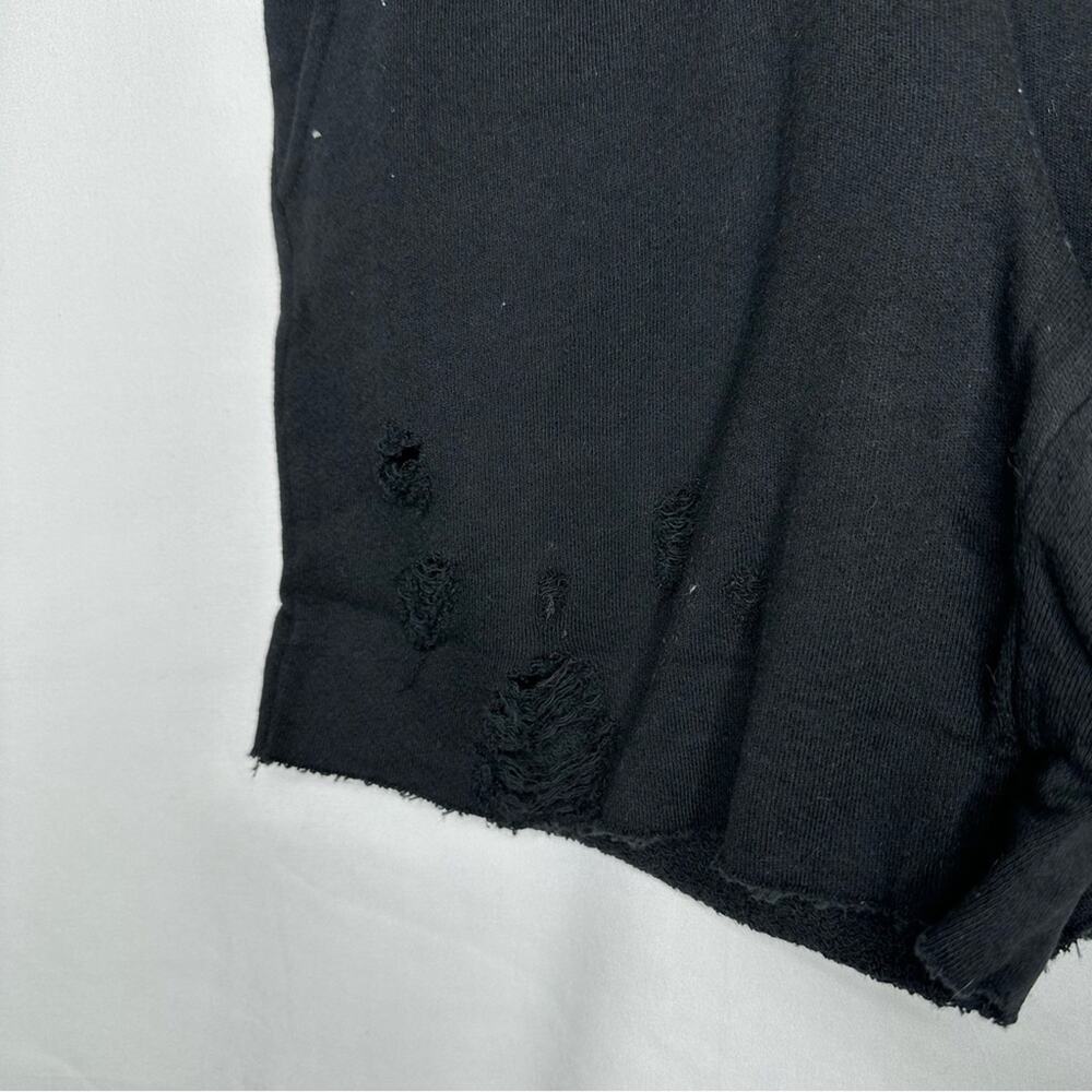 n:PHILANTHROPY Coco Distressed Shorts Black NWT in XS - Picture 5 of 6